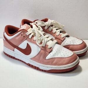 Nike Dunk Low Red Stardust Women’s Size 8 Pink Streetwear White Coquette Barbie